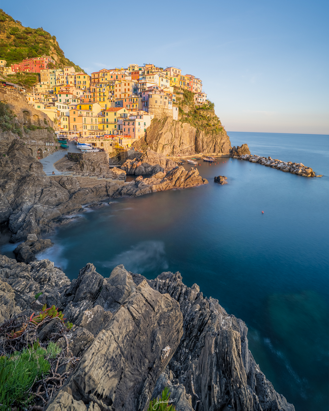 Manarola, the fourth of the Cinque Terre